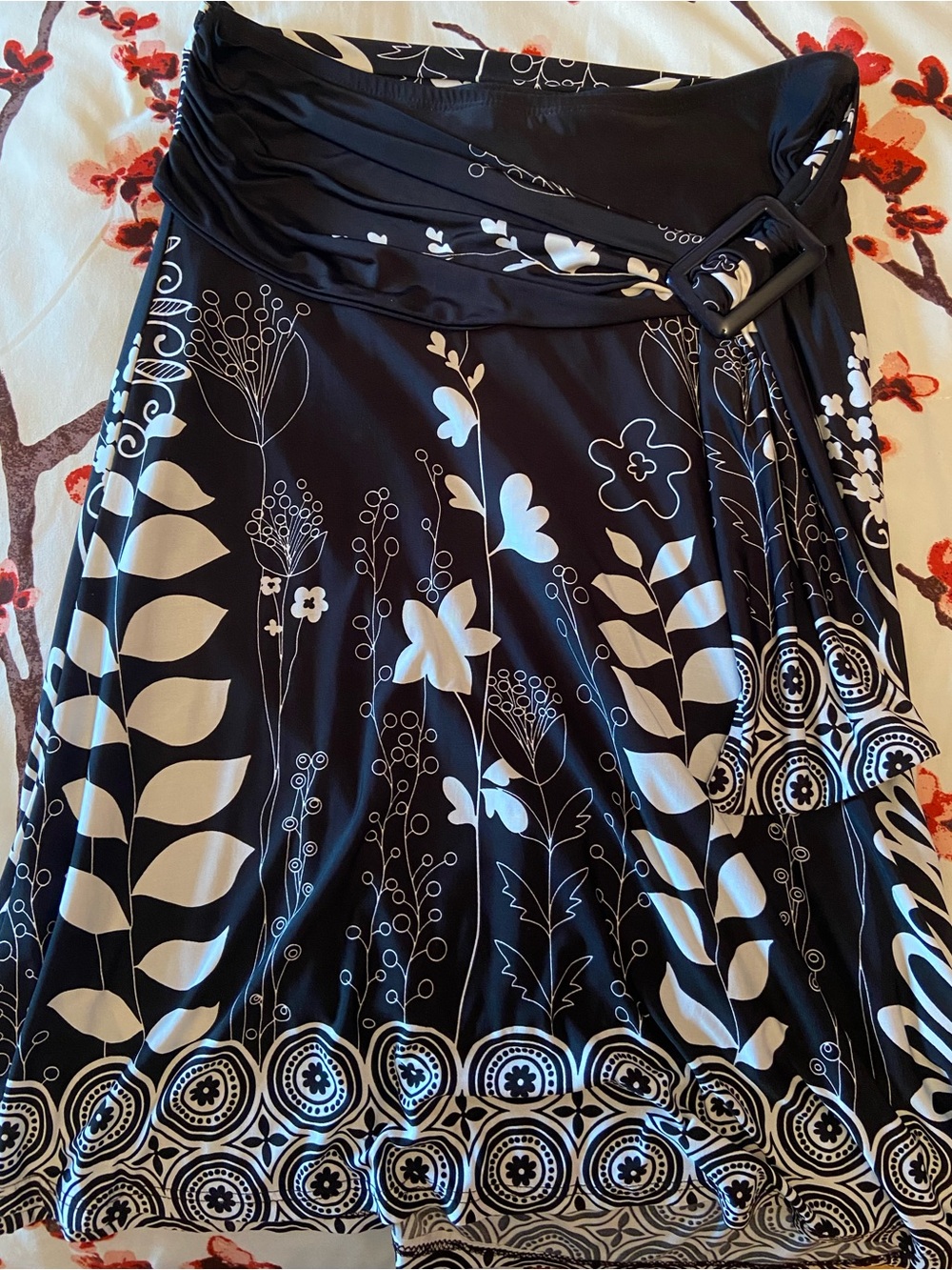 Vintage Twik 90s skirt with black buckle